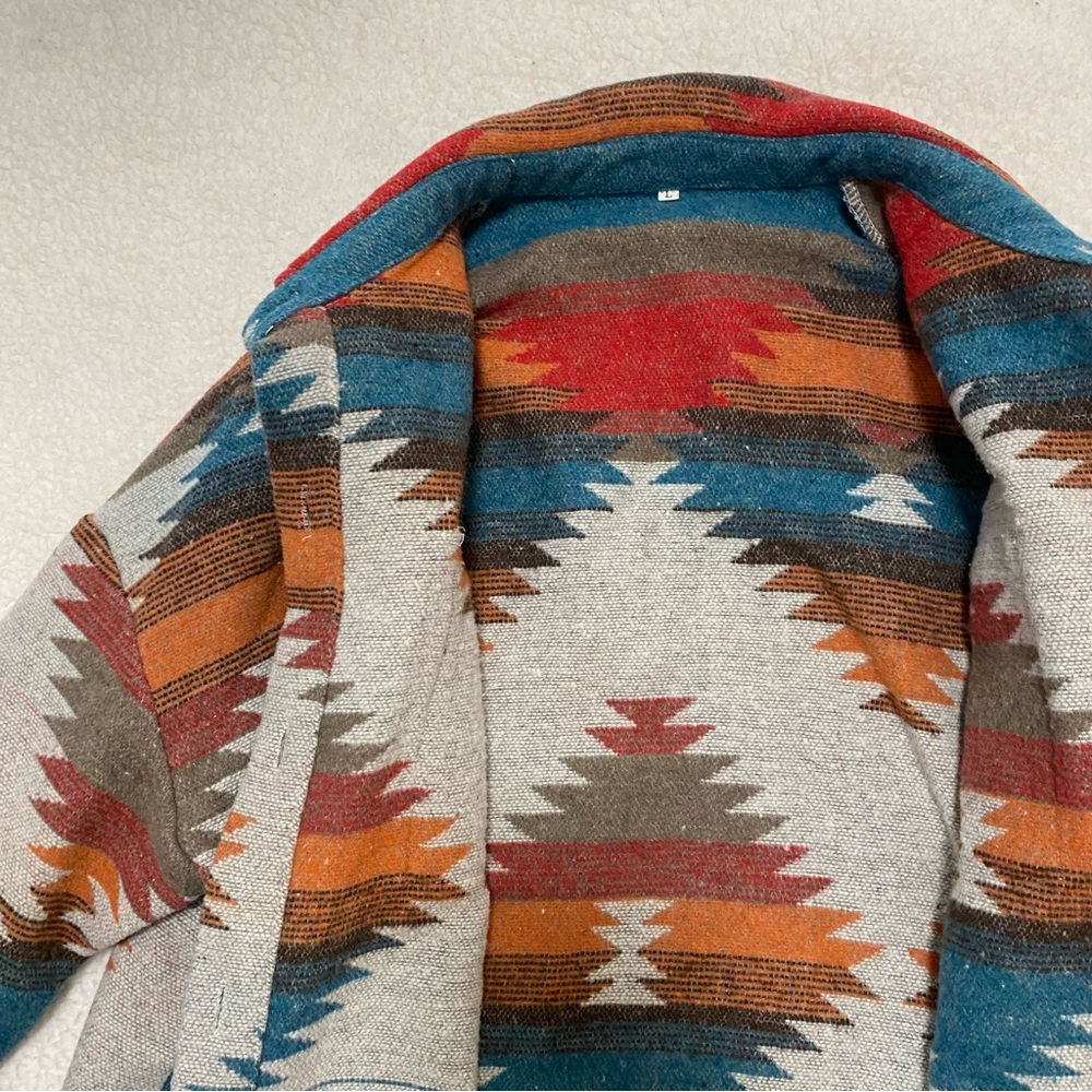 Oversized Multi-Color Jacket - Picture 2 of 9